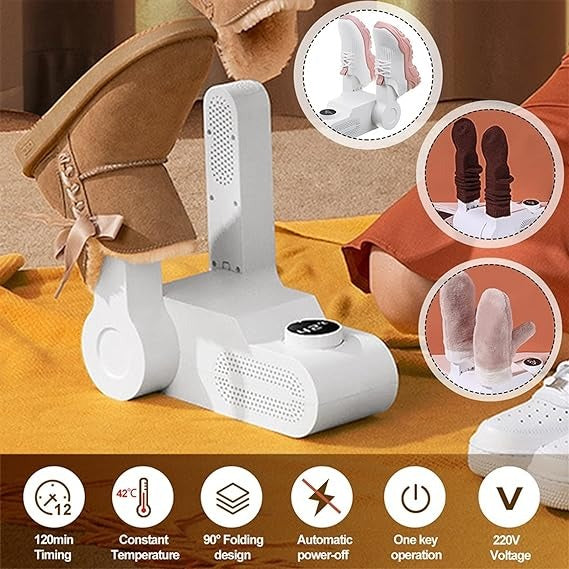 Smart Folding Shoe Dryer
