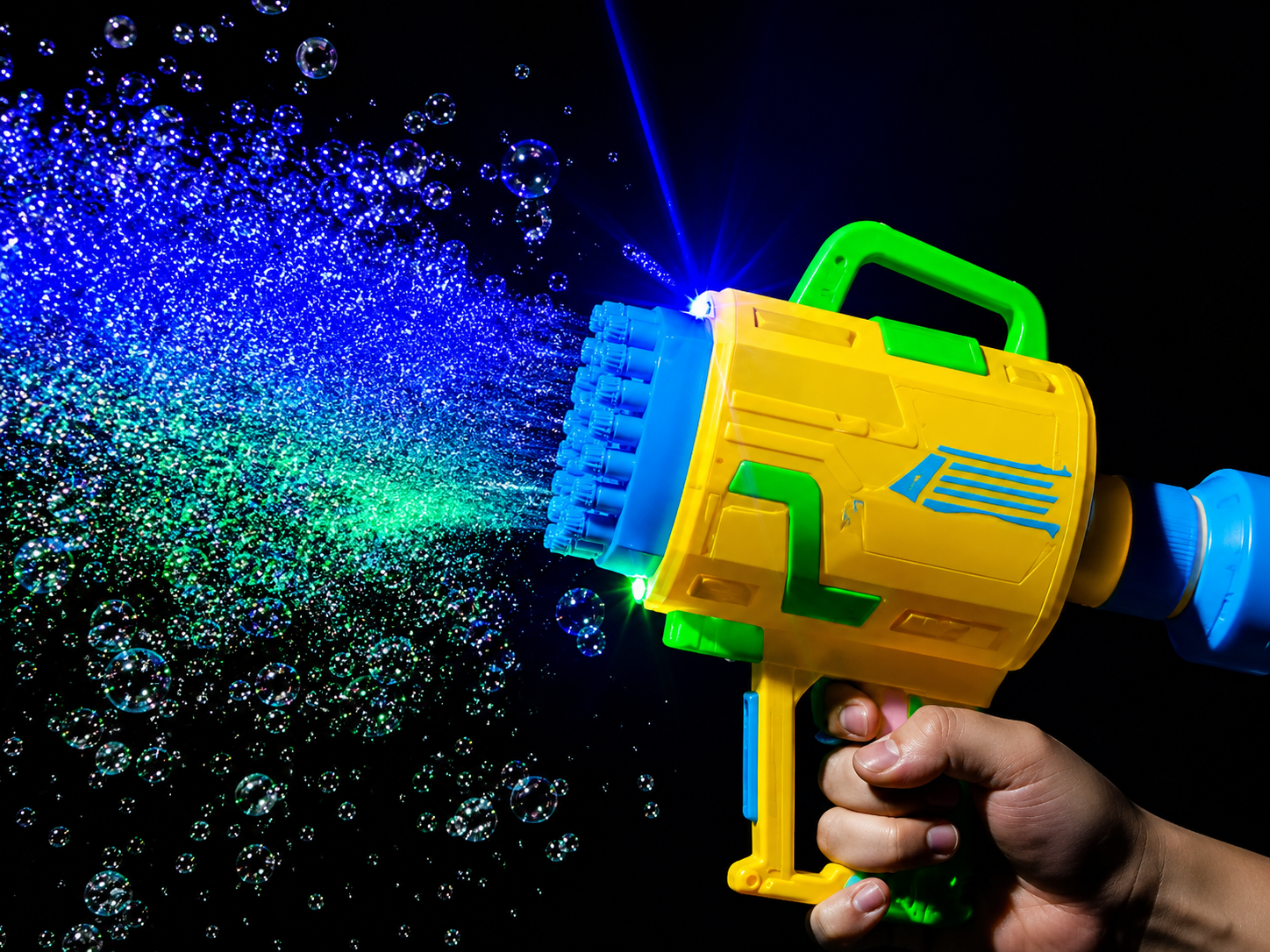 Rocket - 48-Hole Electric Bubble Machine