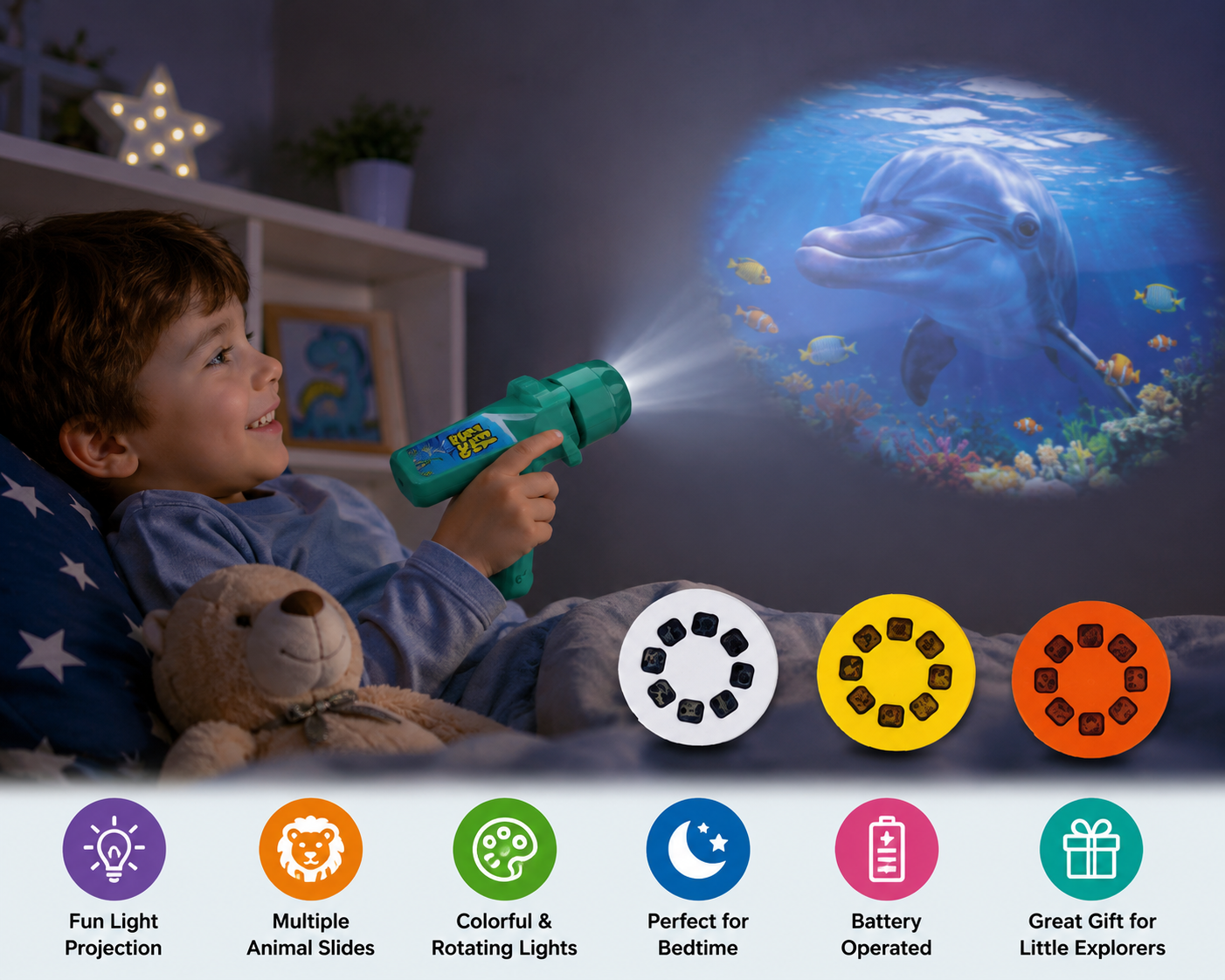 Animal Projector For Kids